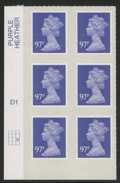 U2932 97p violet 2B M14L cyld. D1 grid position R3 C3 DLR U/M (MNH) U2932 97p violet 2B M14L cyld. D1 grid position R3 C3 DLR U/M (MNH)