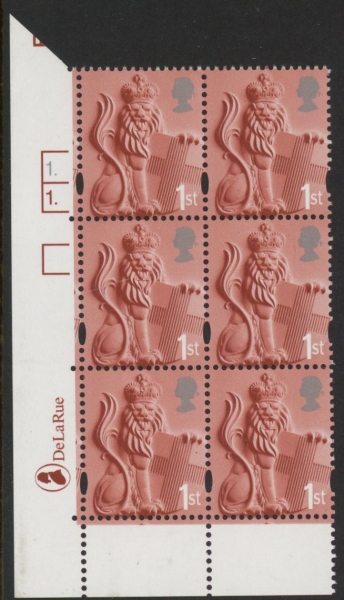 EN2 1st Lion & Shield 2B cyld. 1 1 dot Phos 49 DLR U/M (MNH) EN2 1st Lion & Shield 2B cyld. 1 1 dot Phos 49 DLR U/M (MNH)