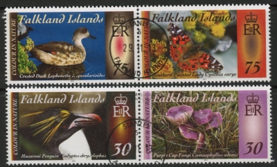 2013 Falkland Islands Colour in Nature Part II SG.1273-6, fine used 2013 Falkland Islands Colour in Nature Part II SG.1273-6, fine used