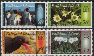 2014 Falkland Islands SG.1296-9 Colour in Nature set 4 values. fine used 2014 Falkland Islands SG.1296-9 Colour in Nature set 4 values. fine used