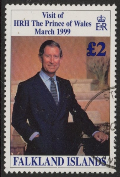 1999 Falkland Is. SG.837 Royal visit. fine used. 1999 Falkland Is. SG.837 Royal visit. fine used.