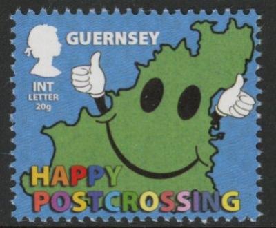 2014 Guernsey SG.1517 Postcrossing U/M (MNH) 2014 Guernsey SG.1517 Postcrossing U/M (MNH)