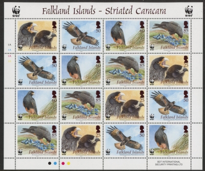2006 Falkland Islands - SG.1062-5 Endangered Species 'Sheetlet' U/M (MNH) 2006 Falkland Islands - SG.1062-5 Endangered Species 'Sheetlet' U/M (MNH)