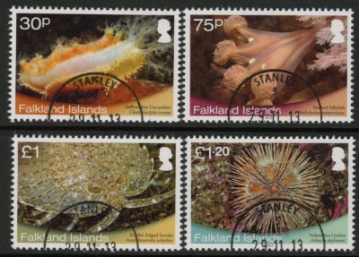 2013 Falkland Islands SG.1268-71 Shallow Marine Surveys Group. fine used (CTO) 2013 Falkland Islands SG.1268-71 Shallow Marine Surveys Group. fine used (CTO)
