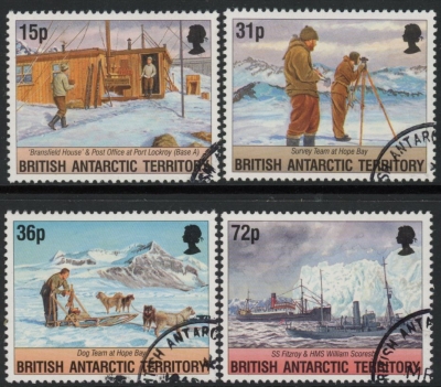 1994 British Antarctic. SG.236-9 50th Anniversary of Operation Tabarin. set 4 values Fine Used 1994 British Antarctic. SG.236-9 50th Anniversary of Operation Tabarin. set 4 values Fine Used