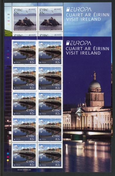 2012 Ireland SG.2117-8 Europa Visit Ireland 2 values in Sheets of 10 U/M (MNH) 2012 Ireland SG.2117-8 Europa Visit Ireland 2 values in Sheets of 10 U/M (MNH)