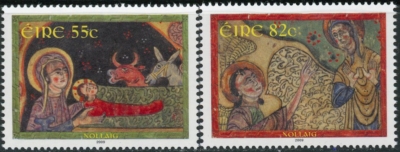 2009 Ireland SG.1986-7 Christmas Set of 2 values U/M (MNH) 2009 Ireland SG.1986-7 Christmas Set of 2 values U/M (MNH)