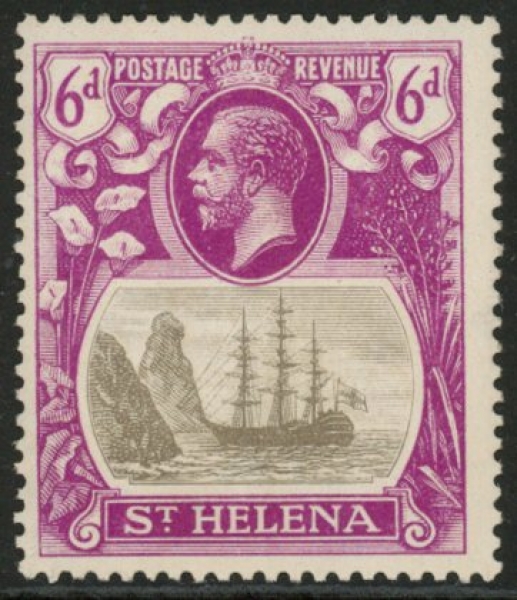 1927 St. Helena SG.104 6d grey & bright purple Unmounted Minrt 1927 St. Helena SG.104 6d grey & bright purple Unmounted Minrt