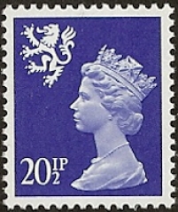 20½p ultramarine SG. S46 20½p ultramarine SG. S46