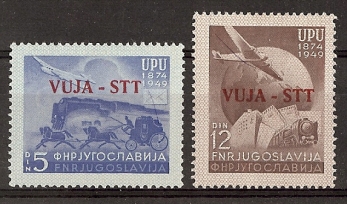 Trieste 1949 UPU Zone B Trieste 1949 UPU Zone B