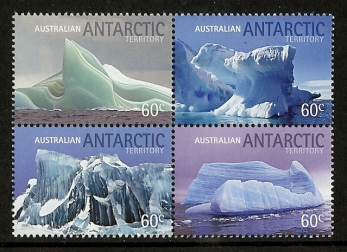 AAT 2011 Icebergs ser of 4