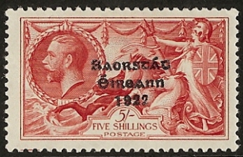 KGV 5/- rose red SG.100 KGV 5/- rose red SG.100