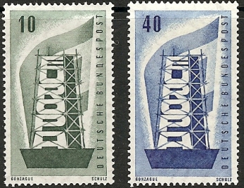 1956 Germany Europa 1956 Germany Europa