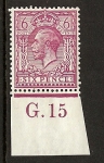 King George V 6d control G.15