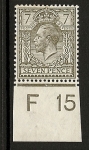 King George V 7d control F15