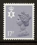 17p grey blue Type II  SG. NI 43ea
