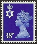 38p ultramarine SG. NI 83