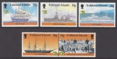 1999 Falkland Is.    SG.832-6  Australia 99 World Stamp Expo. set 5 values U/M (MNH