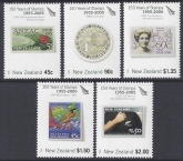 2005 SG.2791-5  Anniversary of New Zealand Stamps 3rd series. set 5 values  U/M (MNH)