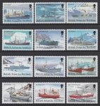 1993 British Antarctic Territories - Antarctic Ships SG.218/29 u/m