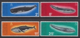 1977 British Antarctic  - Whale Conservation SG.79/82 u/m