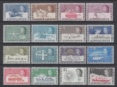 1963-9 British Antarctic  SG.1-15a incl. both £1 values u/m (MNH)