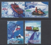 1998 Australian Antarctic  SG.122 - 125 Antarctic Transport Set 4 values U/M (MNH)