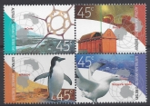 2002 Australian Antarctic SG.156/159 Antarctic Research set 4 values U/M (MNH)
