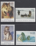 1994 Australian Antarctic SG.104-107  Huskies set 4 values U/M (MNH)