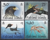 2013 Falkland Islands SG.1252-5 Predators & Prey II  set 4 values U/M  (MNH)