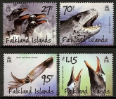 2011 Falkland Islands SG.1203-6 Predators & Prey  1st issue set 4 values U/M (MNH)