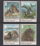 2011 Falkland Islands SG.1194-7 Endangered Species - Southern Sea Lion set 4 values U/M (MNH)