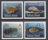 2011 Falkland Islands SG.1189- 92 Stacks & Buffs 3rd series set 4 values U/M (MNH)