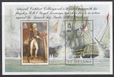 2005 St Helena -MS.945 Battle of Trafalgar mini sheet  U/M (MNH)