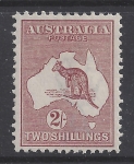 1924 Australia - SG.74 2/- maroon  mounted mint.