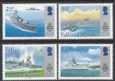 2007 Falkland Islands - SG.1072-5 Maritime Heritage 4th series  set 4 values U/M (MNH)