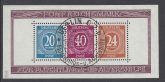 1946 Germany - Allied Occupation - American, British & Soviet Russian Zones - SG. MS925a mini sheet Perf. very fine used.
