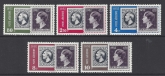 1952 Luxembourg SG.552a-e Grand Duchess Charlotte set 5 values U/M (MNH)