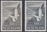 1951 Netherlands Birds. 'Terns' SG.742-3 U/M (MNH) scarce