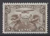 1930 Canada SG.274  5c deep brown  'AIR' u/m (MNH)