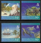2007 British Indian Ocean Territory - SG.362-5 125th Death Anniversay of Charles Darwin. set 4 values  u/m (MNH)