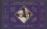 2011 British Indian Ocean Territory - MS.458 Queen Elizabeth II & Prince Philips A Lifetime of Service. Mini Sheet u/m (MNH)