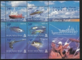 2004 British Indian Ocean Territory.  MS.295  Fisheries Patrol. mini sheet.  u/m (MNH)