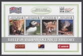 2000 British Indian Ocean Territory . MS.235  The Stamp Show 2000 International Exhibition London.  Mini Sheet.   u/m (MNH)