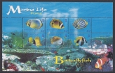 2006  British Indian Ocean Territory - MS.354 Marine Life 2nd  series Butterflyfish. mini sheet   u/m (MNH)