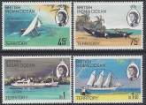 1969 British Indian Ocean Territory - SG.32-5 Ships of the Islands. set 4 values u/m (MNH)
