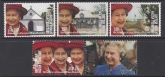 1992 British Indian Ocean Territory - SG.119-23 -  40th Anniversary of  Queen Elizabeth II Accession.  set 5 values  u/m (MNH)