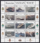 1997 British Indian Ocean Territory - SG.202-13. Excercise Ocean Wave.  set 12 values  u/m (MNH)