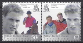 2002 British Indian Ocean Territory - SG.286-7 21st Birthday of Prince William of Wales.  set 2  values  u/m (MNH)