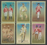 2008 British Indian Ocean Territory - SG.373-8. Military Uniforms. set 6 values   u/m (MNH)